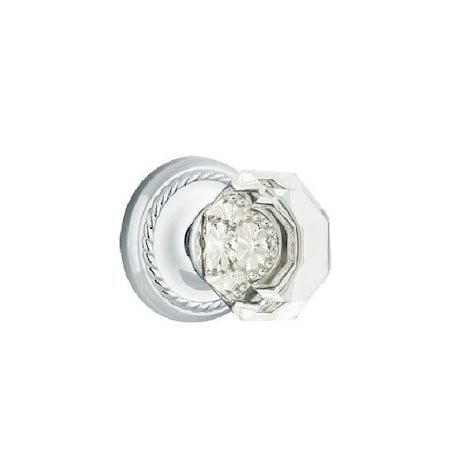 Emtek Bright Chrome Passage C8101OTUS26 C8101OTUS26